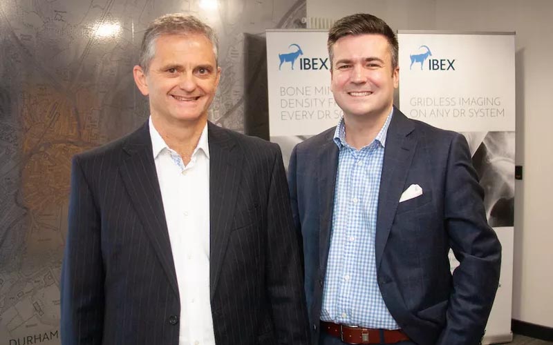 Neil Loxley of IBEX with Ian Wilson of Mercia