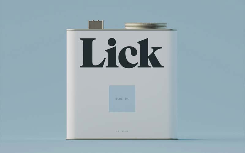 Lick Home paint