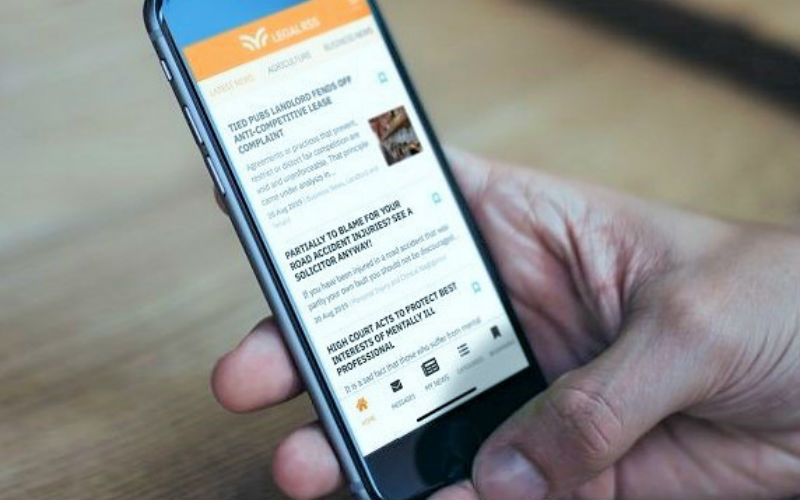 LegalRSS app