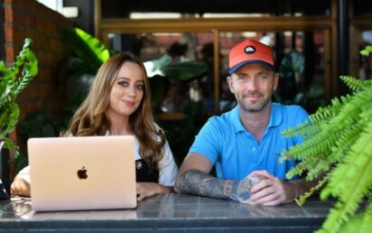 Sarah Clayton-Lea, Niall Harbison of Big7 Travel