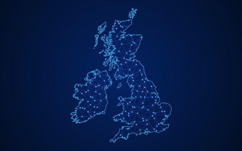 UK map