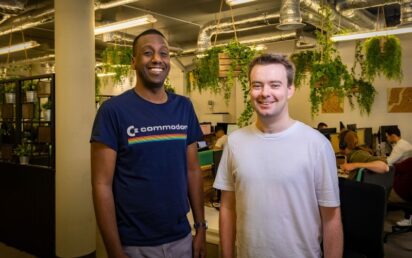 9fin Co-Founders Hussam EL-Sheikh (L) and Steven Hunter