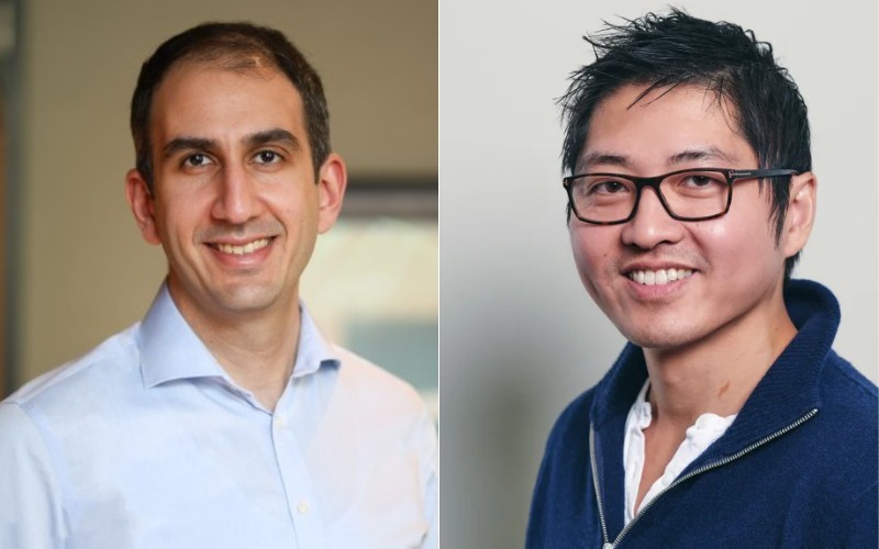 Zerxis Billimoria, left, and Dave Sun, Copilot Capital