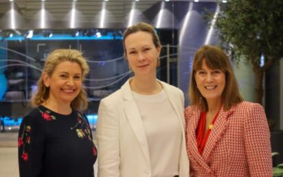 left to right - Joanne Dewer, Jen Lothian and Sarah Williams Gardener