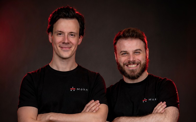 MokN co-founders Gautier Bugeon and Antoine Coudoux