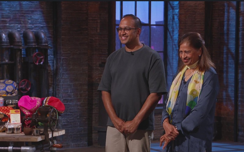 Sanjay Aggarwal and his mum Shashi, of Spice Kitchen