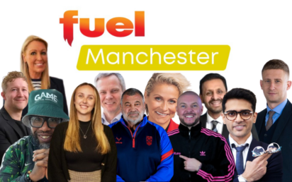 FUEL Manchester speaker graphic